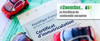 Qu'est-ce que le certificat de conformité