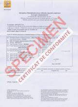 Certificat de Conformité Renault