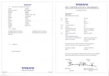 Certificat de conformité Volvo gratuit